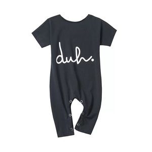 Baby short sleeve romper